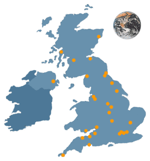 World Map Uk